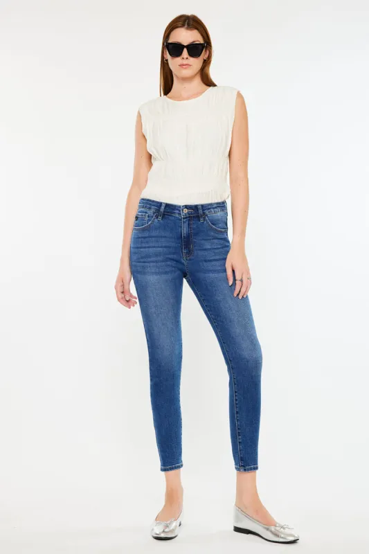 Teegan High Rise Cropped Skinny sold by Kan Can