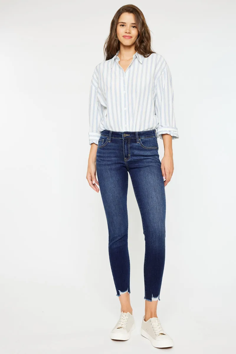 Willowbrook Essentials Mid Rise Ankle Skinny sold by Kan Can product image thumbnail 3