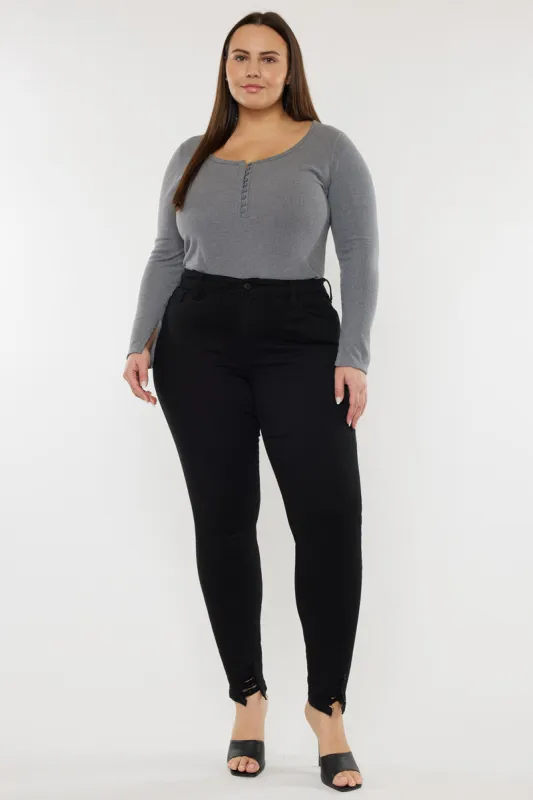 Jones High Rise Ankle Skinny (Plus Size) made by Kan Can