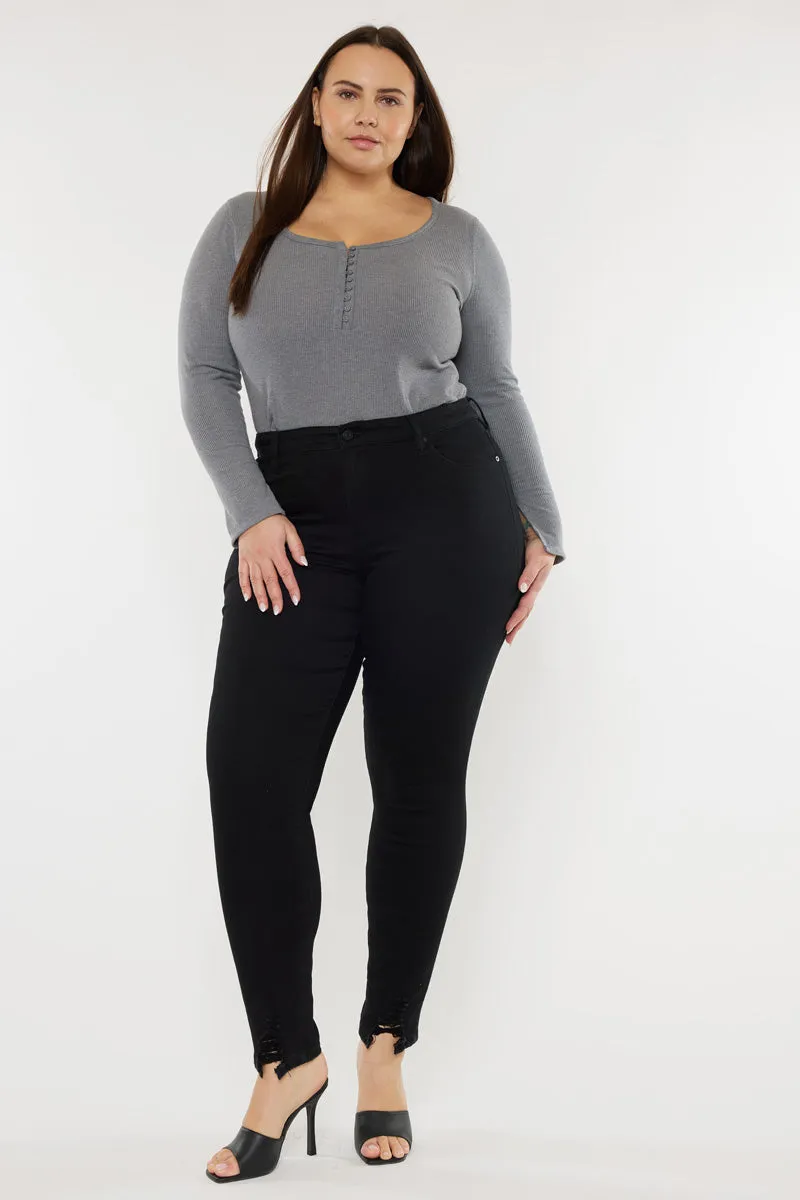 Jones High Rise Ankle Skinny (Plus Size) sold by Kan Can product image thumbnail 3