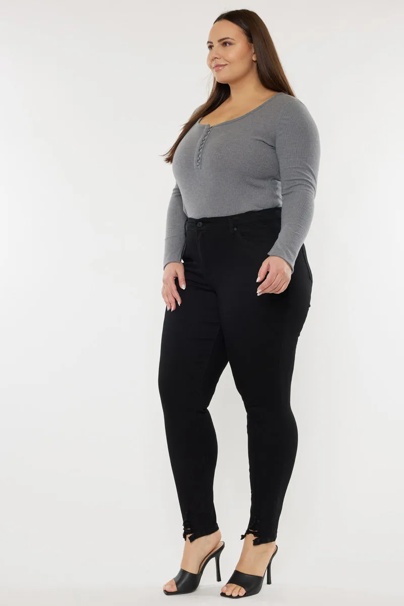 Jones High Rise Ankle Skinny (Plus Size) sold by Kan Can product image thumbnail 4