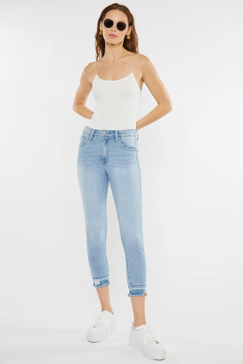 Thomasin High Rise Cropped Skinny sold by Kan Can product image thumbnail 4