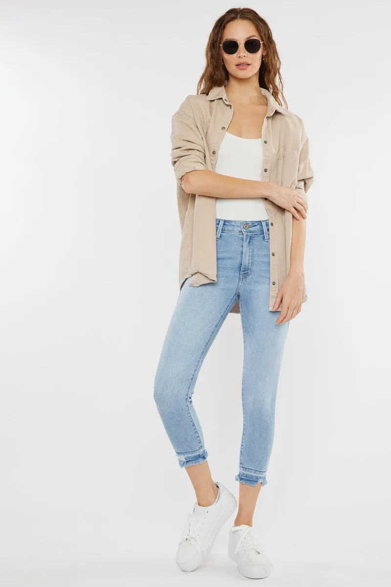 Thomasin High Rise Cropped Skinny sold by Kan Can product image thumbnail 2