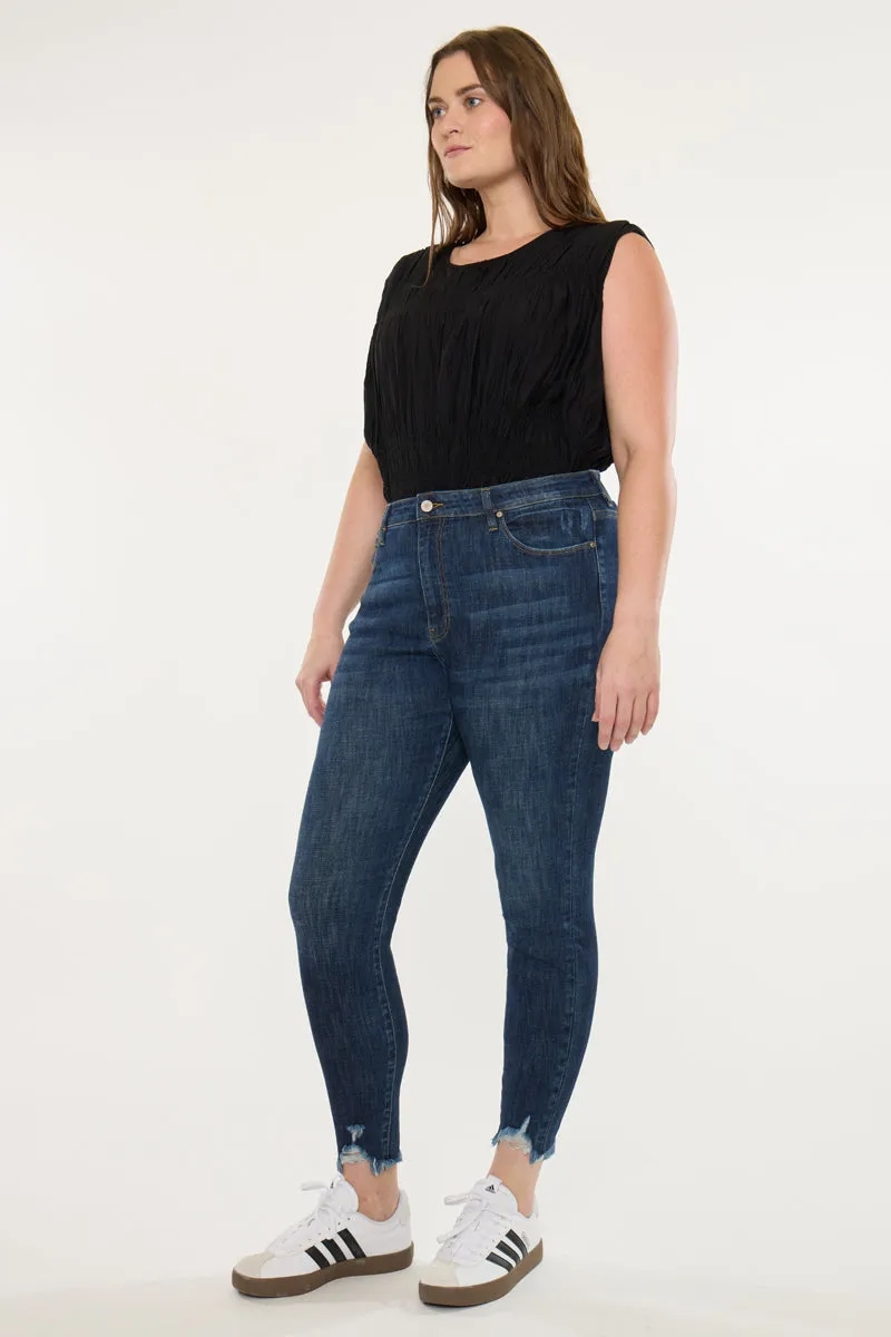 Rafaela High Rise Ankle Skinny (Plus Size) sold by Kan Can product image thumbnail 4