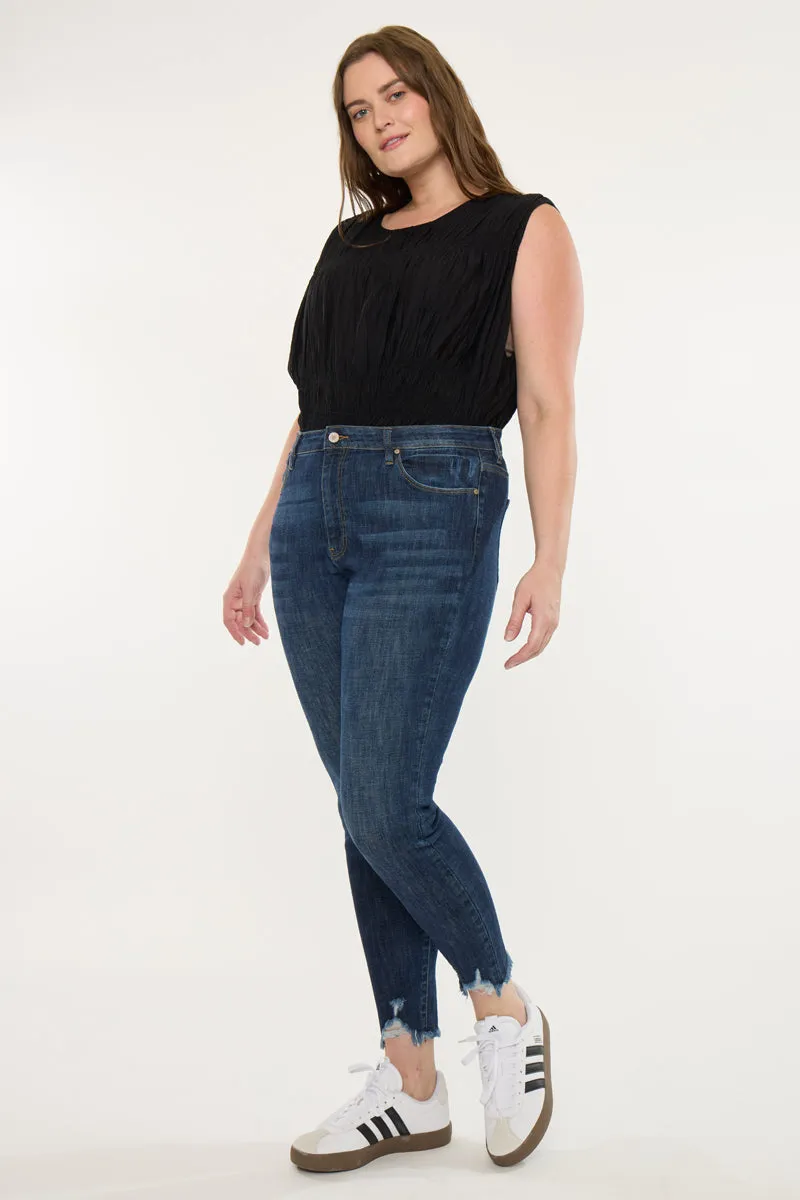 Rafaela High Rise Ankle Skinny (Plus Size) sold by Kan Can product image thumbnail 5