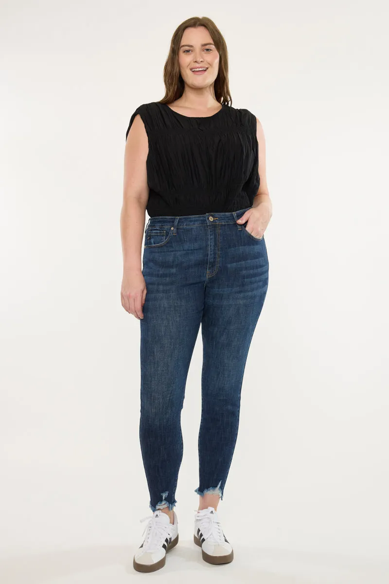 Rafaela High Rise Ankle Skinny (Plus Size) sold by Kan Can