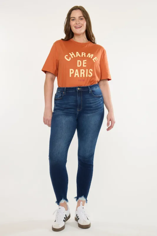 Lucero High Rise Ankle Skinny (Plus Size) sold by Kan Can