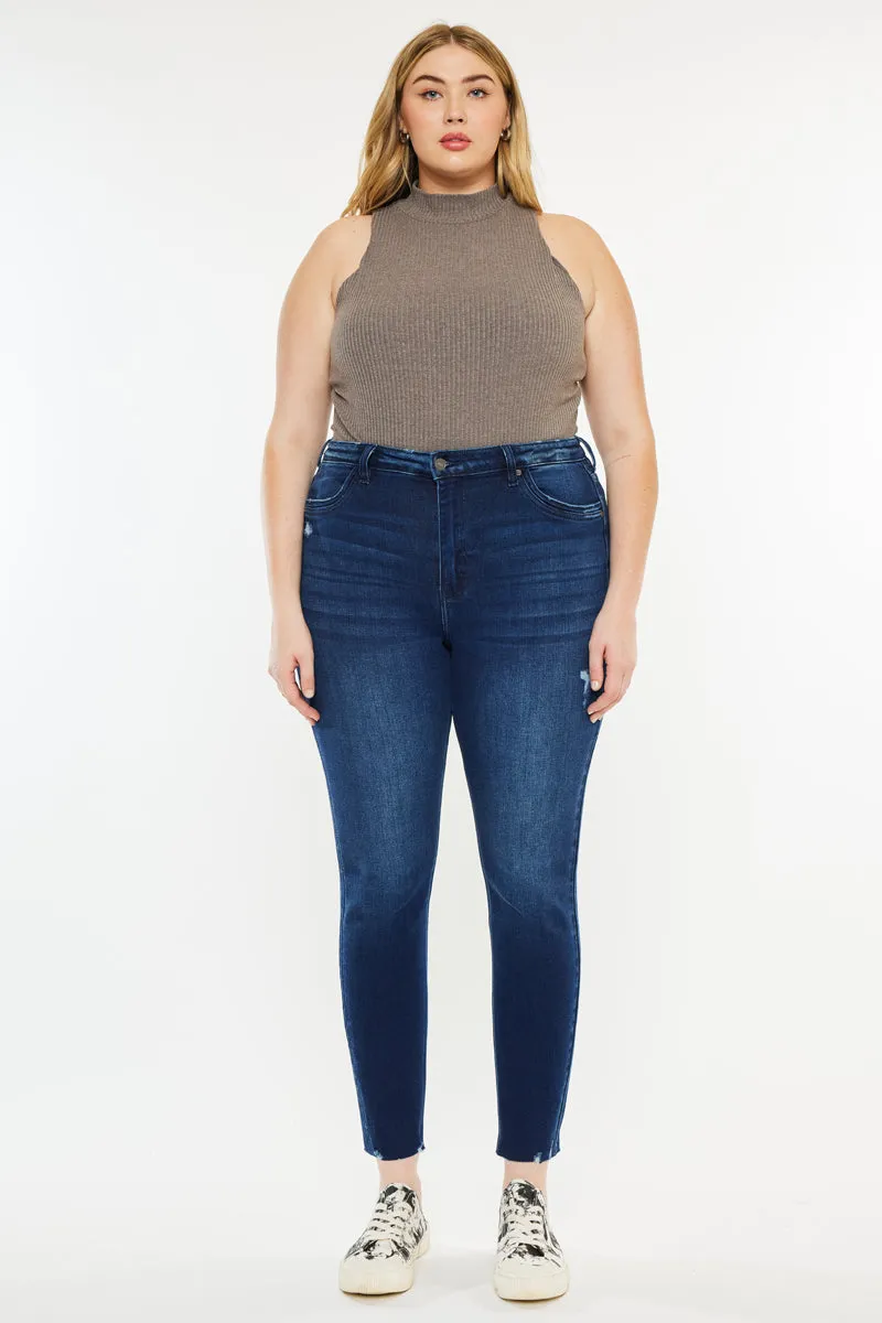 Karol High Rise Ankle Skinny (Plus Size) sold by Kan Can product image thumbnail 3