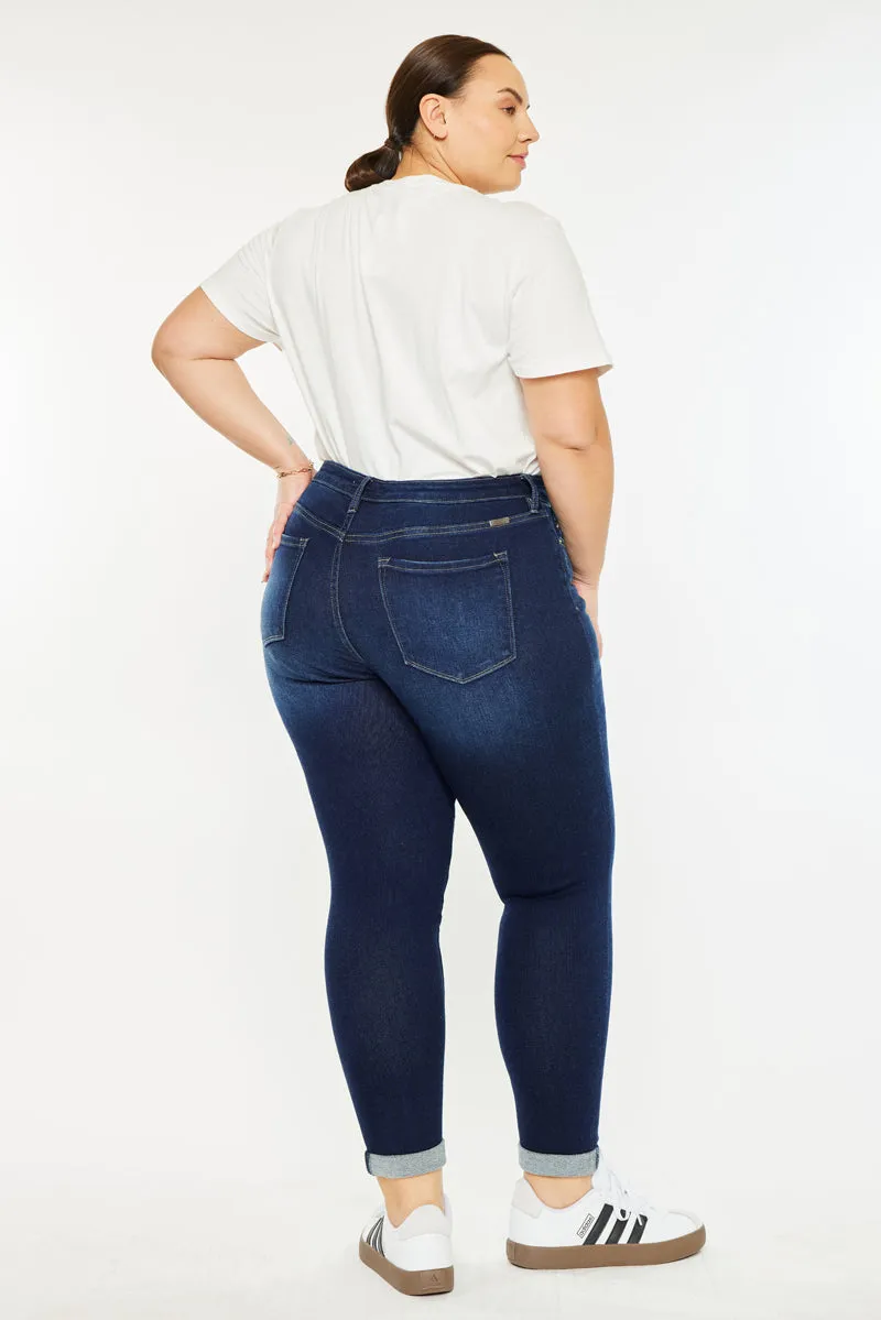 Berenice Mid Rise Ankle Skinny (Plus Size) sold by Kan Can product image thumbnail 2