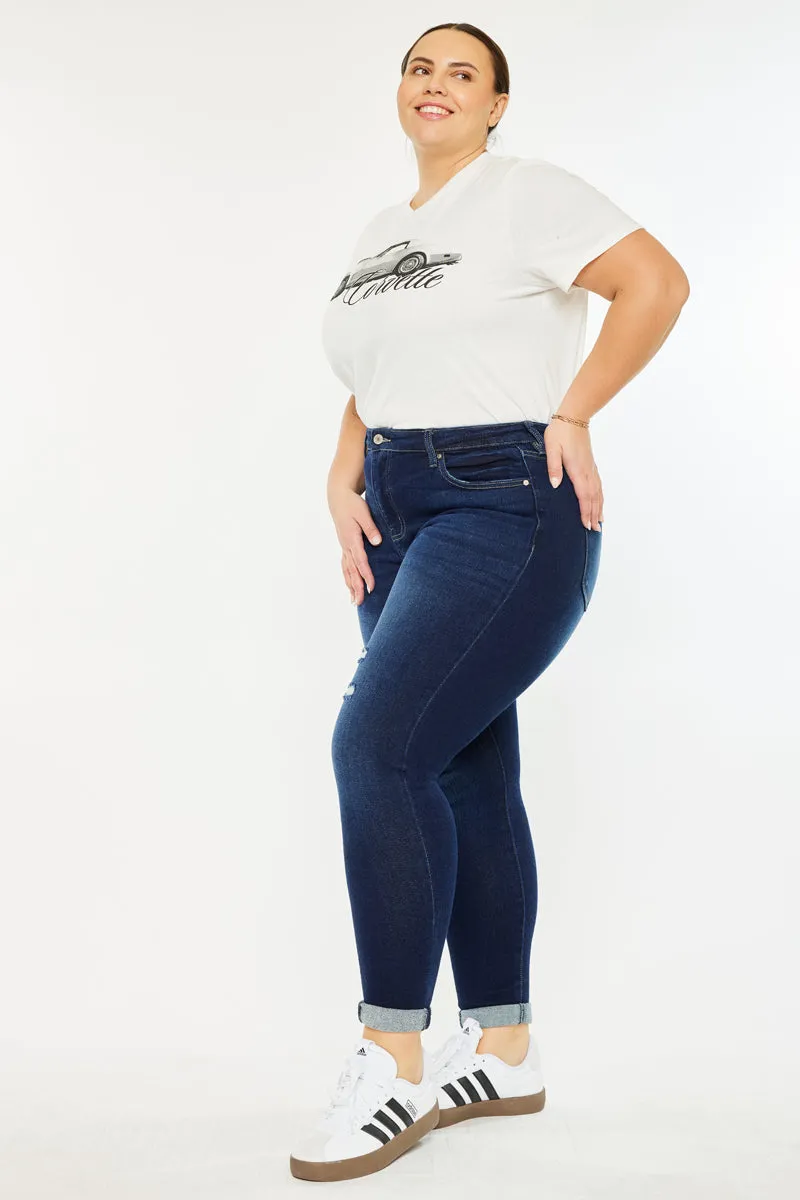 Berenice Mid Rise Ankle Skinny (Plus Size) sold by Kan Can product image thumbnail 5