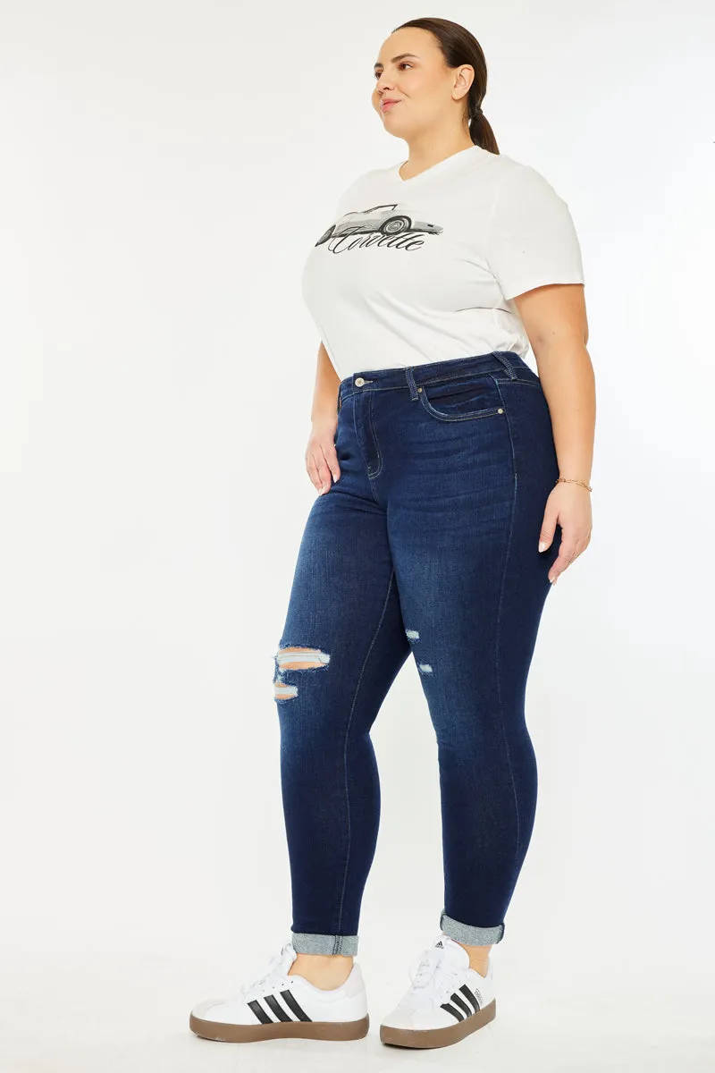 Berenice Mid Rise Ankle Skinny (Plus Size) sold by Kan Can product image thumbnail 4