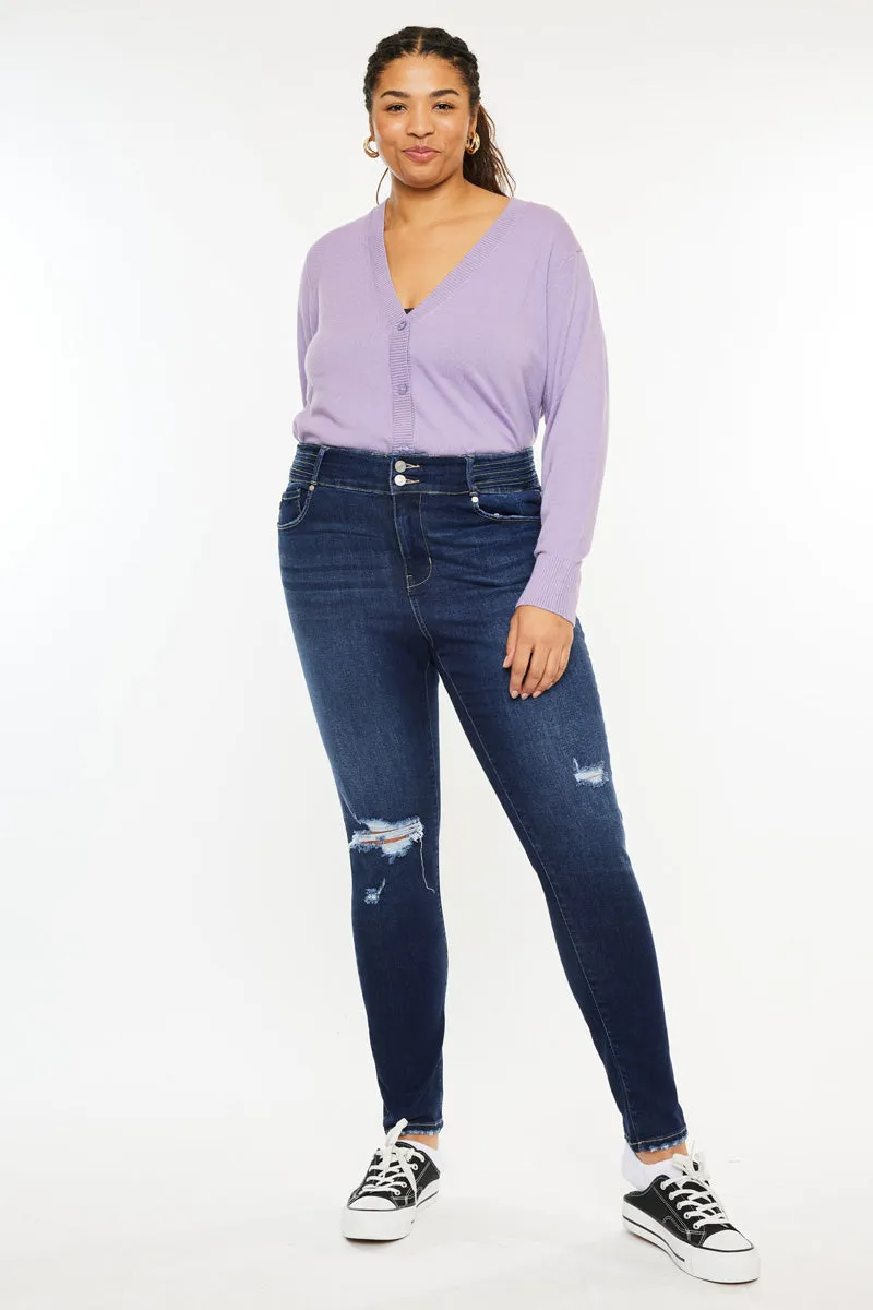 Taly High Rise Super Skinny (Plus Size) sold by Kan Can product image thumbnail 4
