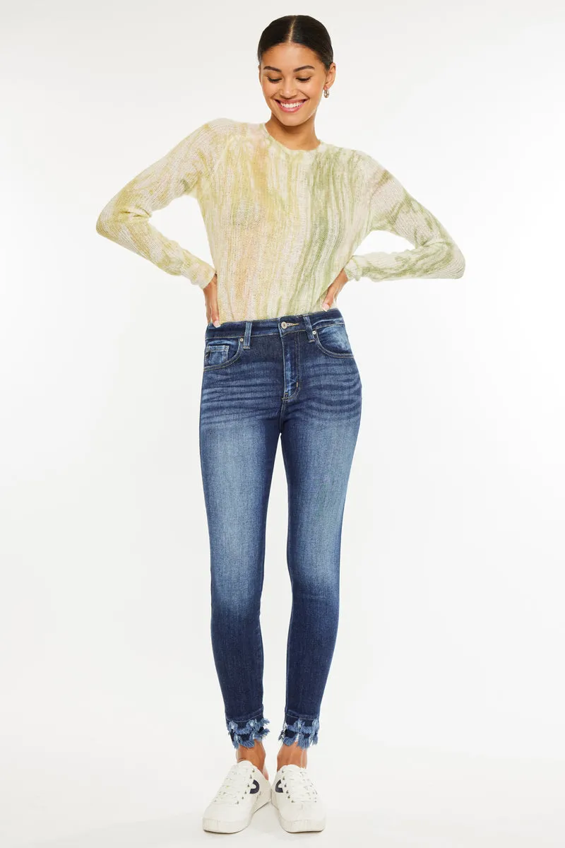 Antonella High Rise Ankle Skinny sold by Kan Can