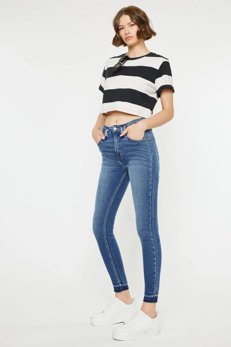 Cleopatra High Rise Ankle Skinny sold by Kan Can product image thumbnail 5