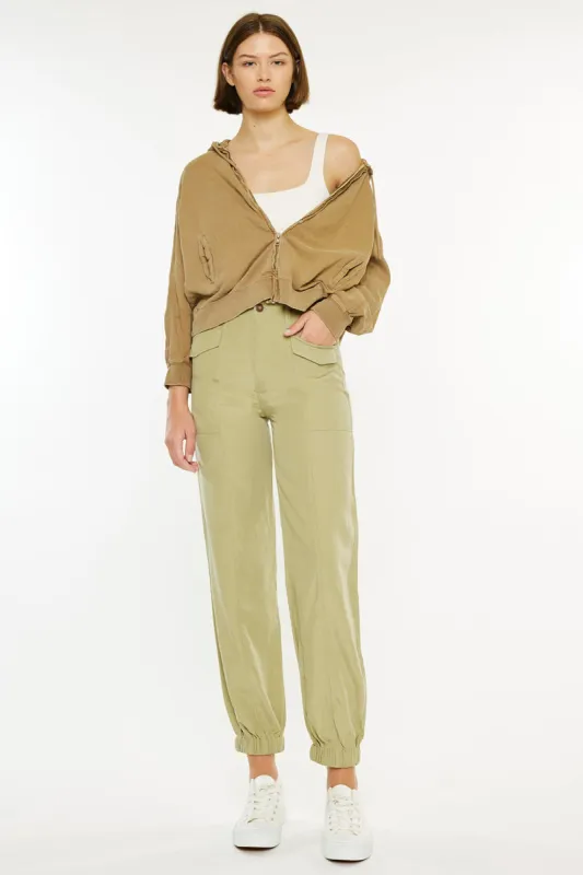 Karla Ultra High Rise Cargo Joggers sold by Kan Can