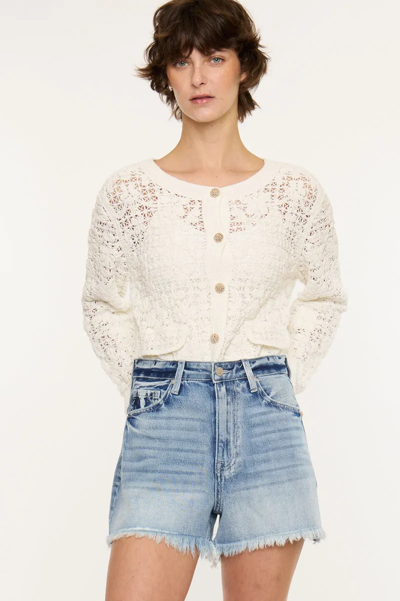 Danni High Rise Mom Shorts sold by Kan Can product image thumbnail 3