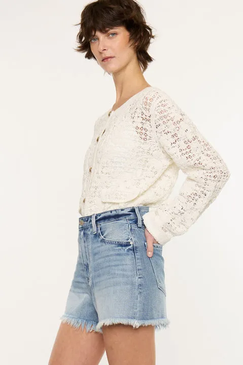 Danni High Rise Mom Shorts sold by Kan Can product image thumbnail 4