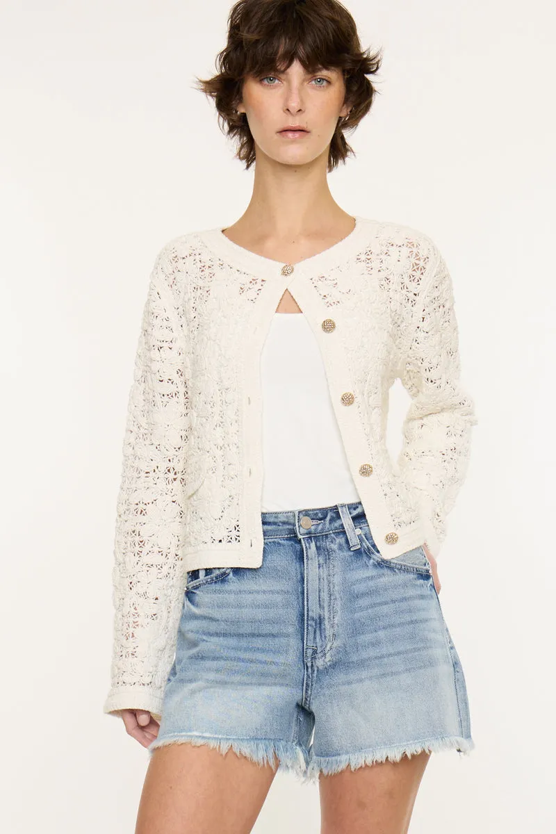 Danni High Rise Mom Shorts sold by Kan Can