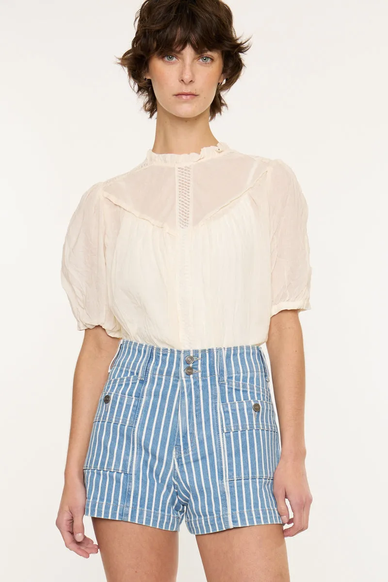 Molly High Rise Shorts sold by Kan Can