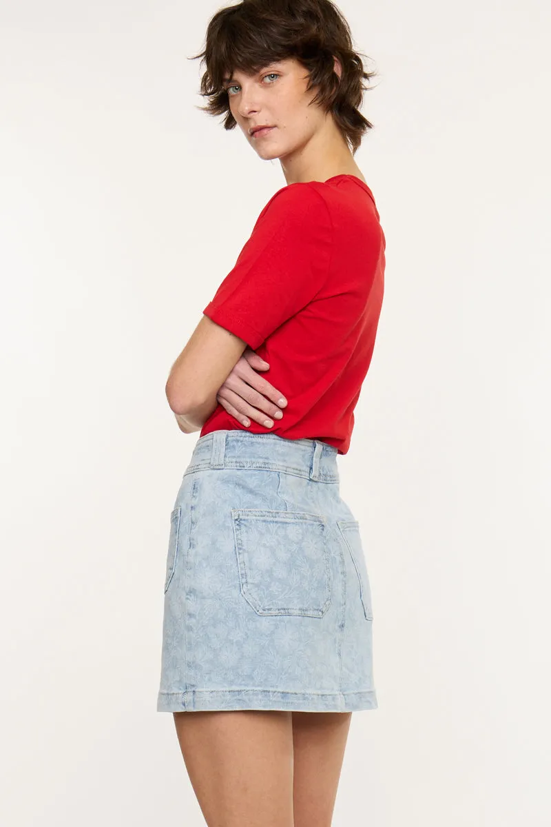 Aria Mid Rise Mini Skirt sold by Kan Can product image thumbnail 2