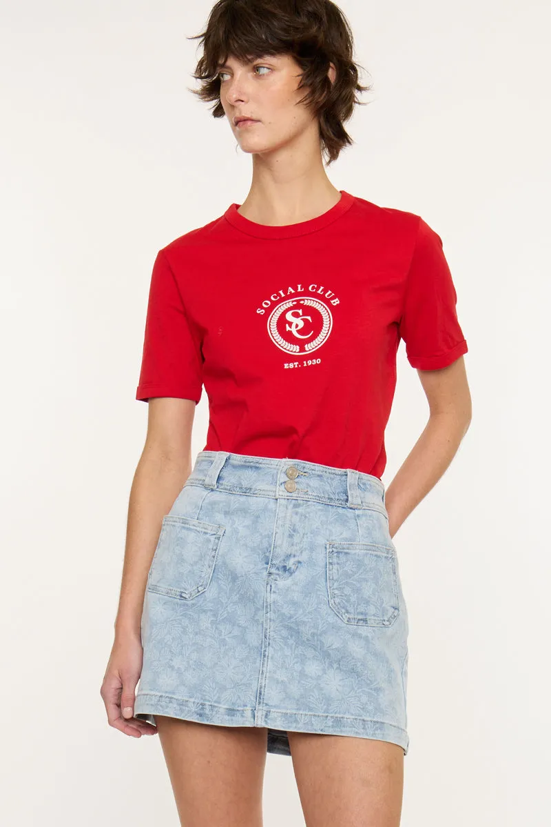 Aria Mid Rise Mini Skirt sold by Kan Can