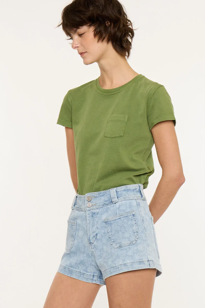 Enid High Rise Shorts sold by Kan Can product image thumbnail 3