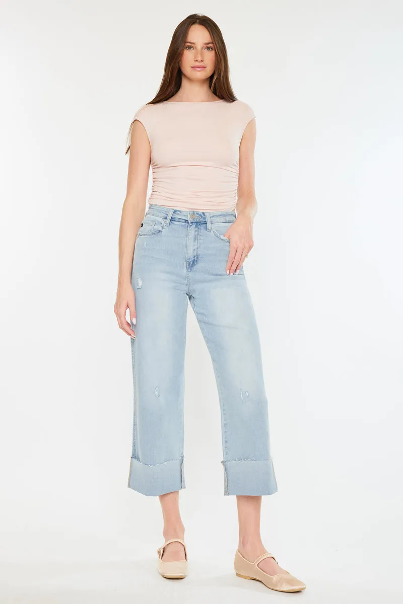 Sully 90's Crop Wide sold by Kan Can