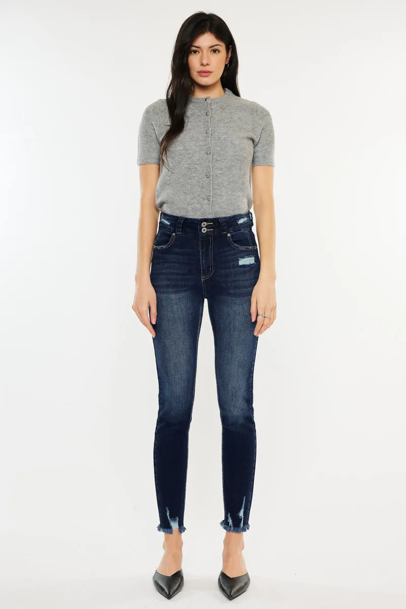 Ariana High Rise Ankle Skinny sold by Kan Can product image thumbnail 3