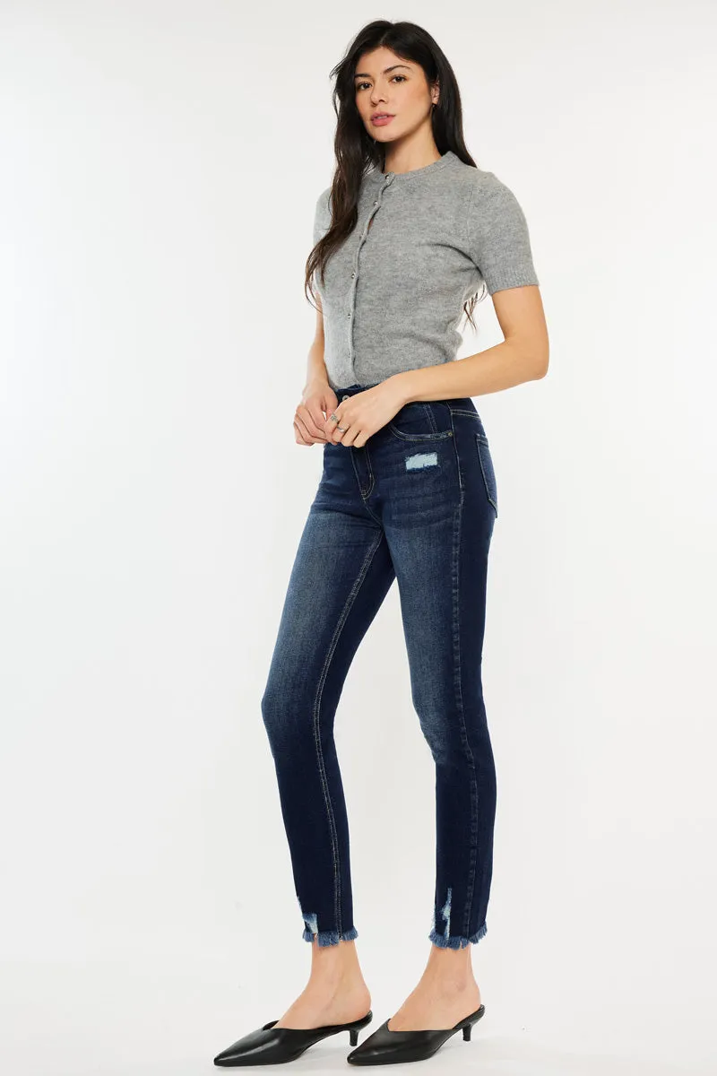 Ariana High Rise Ankle Skinny sold by Kan Can product image thumbnail 5