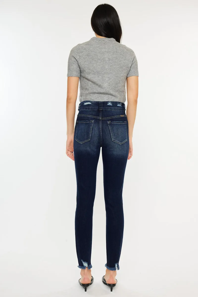 Ariana High Rise Ankle Skinny sold by Kan Can product image thumbnail 2