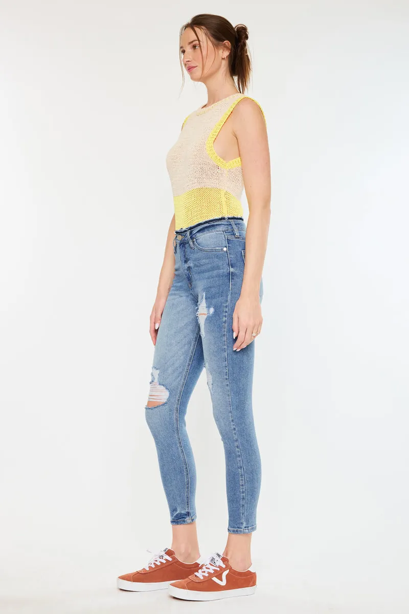 Chanell High Rise Ankle Skinny sold by Kan Can product image thumbnail 4