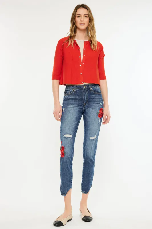 Isla High Rise Ankle Skinny sold by Kan Can