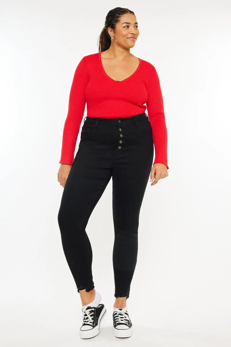 Mary Ultra High Rise Super Skinny (Plus Size) sold by Kan Can product image thumbnail 4