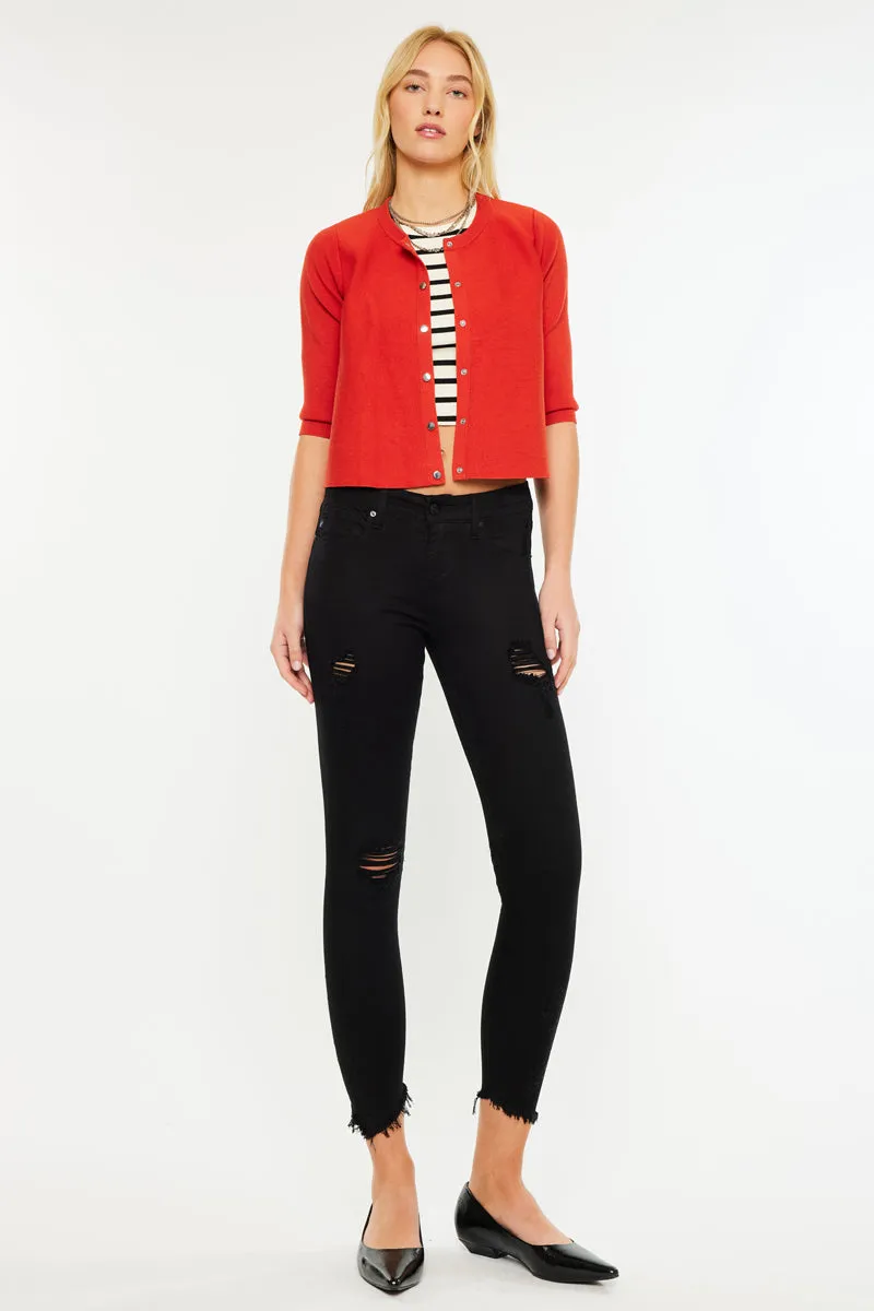 Brianna Mid Rise Ankle Skinny sold by Kan Can product image thumbnail 3