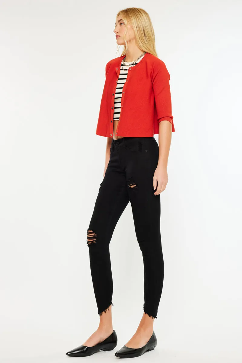 Brianna Mid Rise Ankle Skinny sold by Kan Can product image thumbnail 5