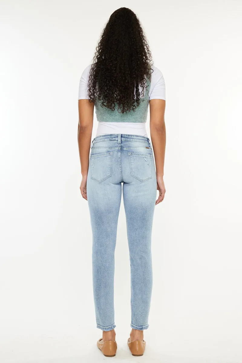 Kaleigh Mid Rise Ankle Skinny sold by Kan Can product image thumbnail 2