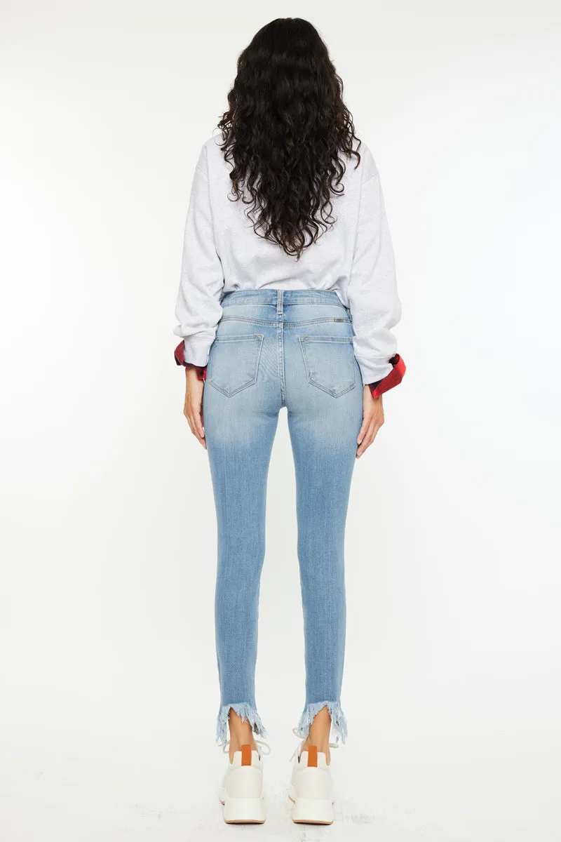Delilah High Rise Ankle Skinny sold by Kan Can product image thumbnail 2
