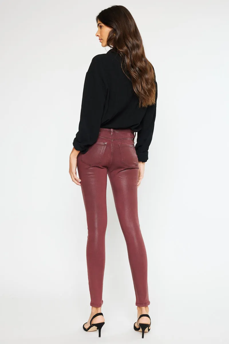 Georgie High Rise Coated Super Skinny sold by Kan Can product image thumbnail 2