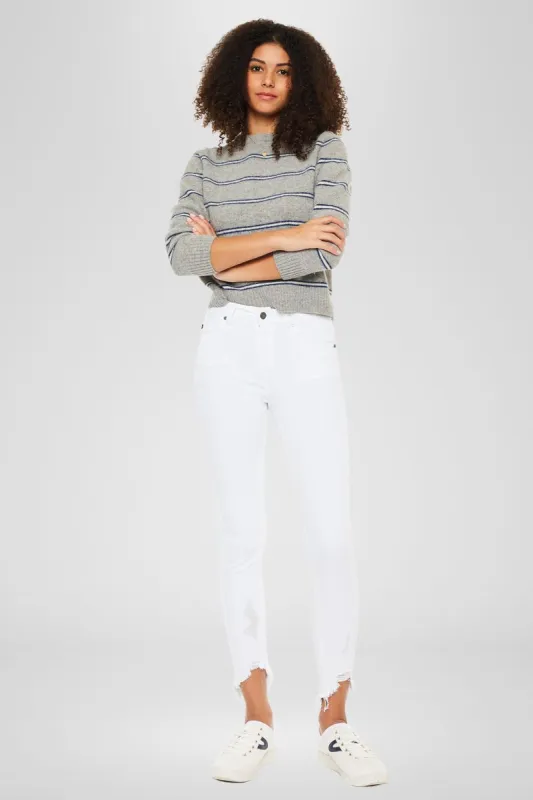 Sadie High Rise Ankle Skinny sold by Kan Can