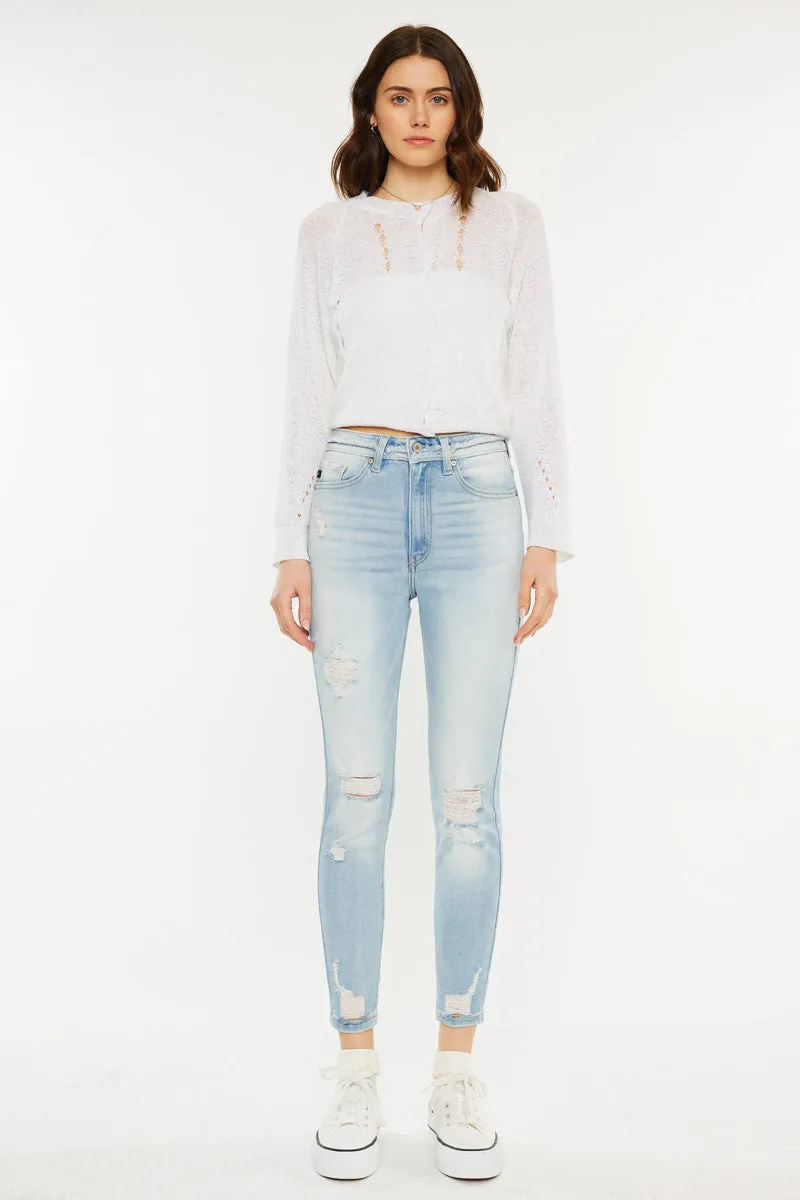 Dakota Ultra High Rise Ankle Skinny sold by Kan Can product image thumbnail 3