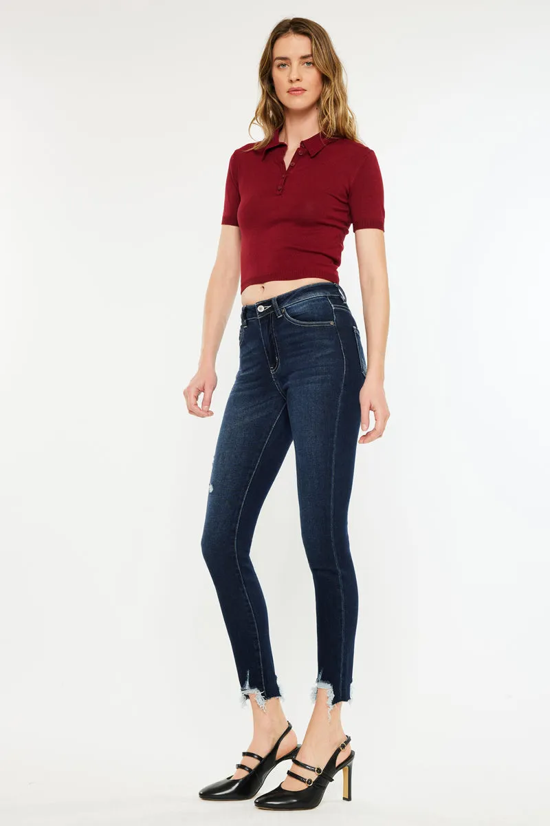 Astrid High Rise Ankle Skinny sold by Kan Can product image thumbnail 4