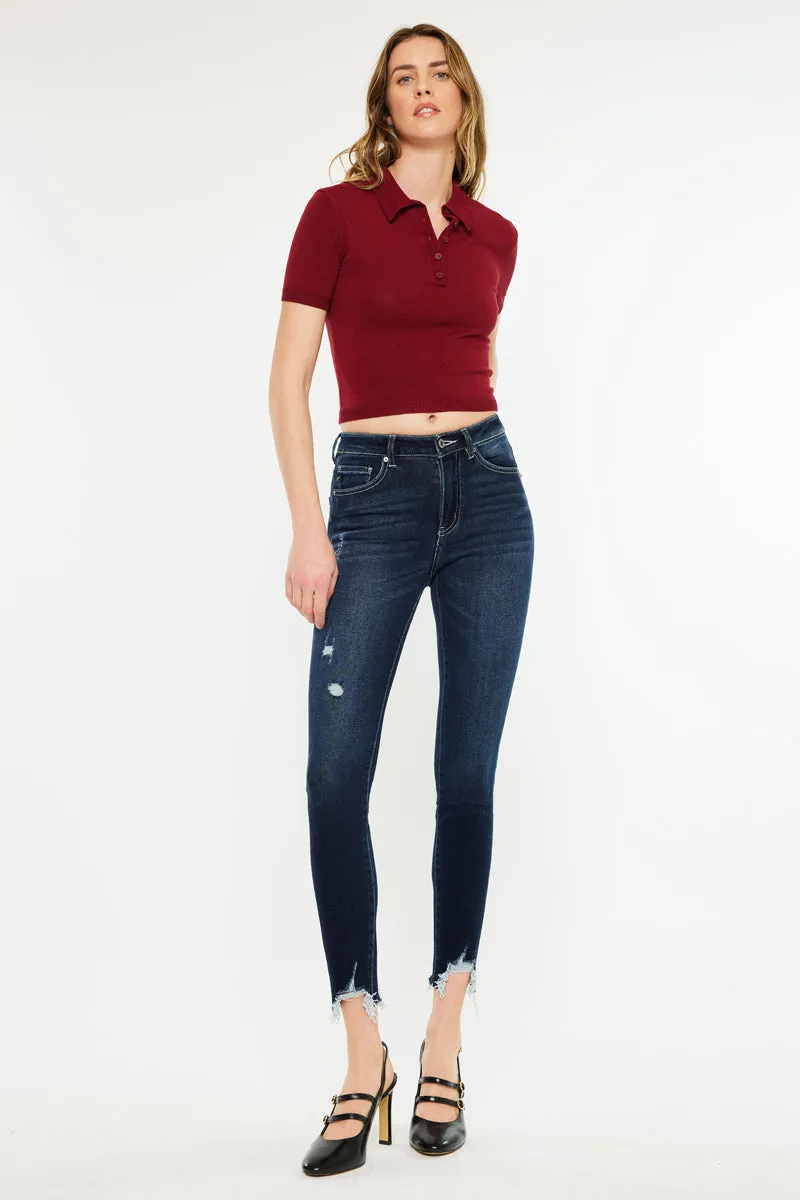 Astrid High Rise Ankle Skinny sold by Kan Can product image thumbnail 3