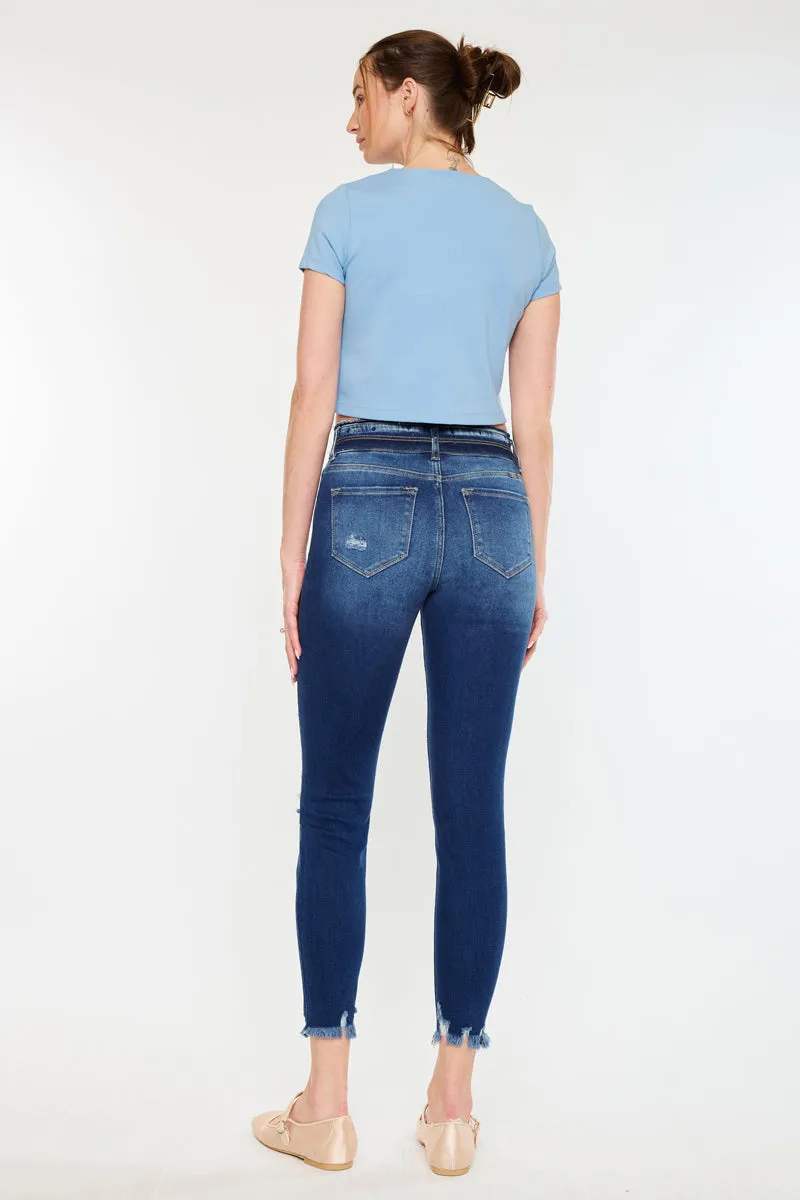 Gloria High Rise Ankle Skinny sold by Kan Can product image thumbnail 2