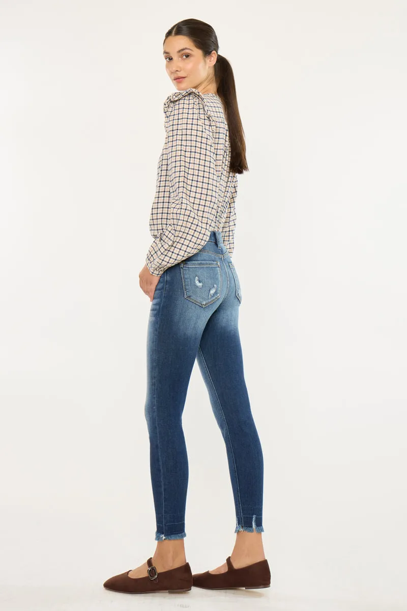 Eliza High Rise Ankle Skinny sold by Kan Can product image thumbnail 2