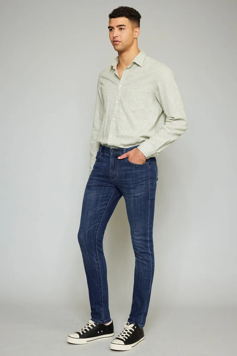 Rob Dark Wash Super Skinny - Men sold by Kan Can product image thumbnail 5