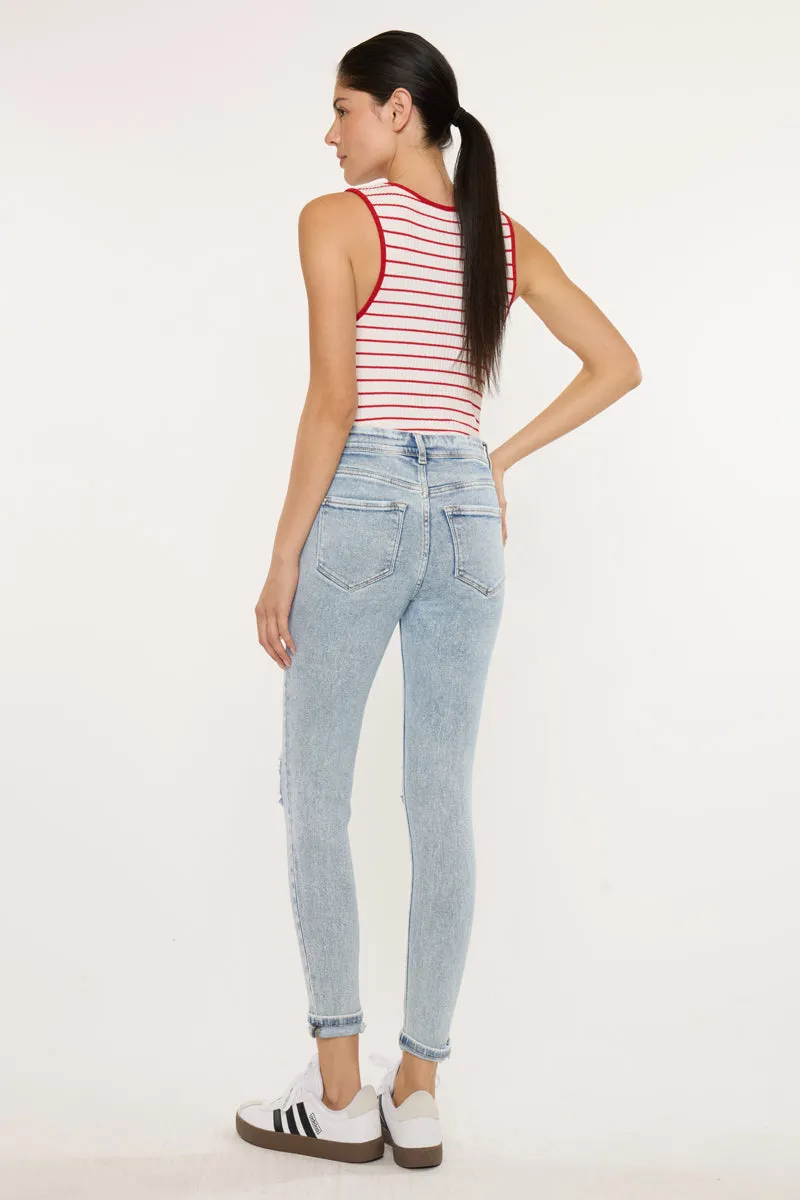 Kendall High Rise Ankle Skinny sold by Kan Can product image thumbnail 2