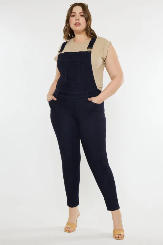 Angelica High Rise Overall Skinny (Plus Size) made by Kan Can