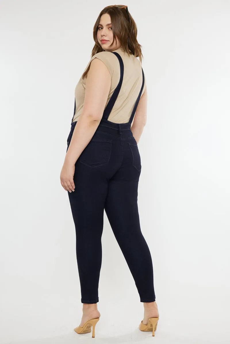 Angelica High Rise Overall Skinny (Plus Size) sold by Kan Can product image thumbnail 2