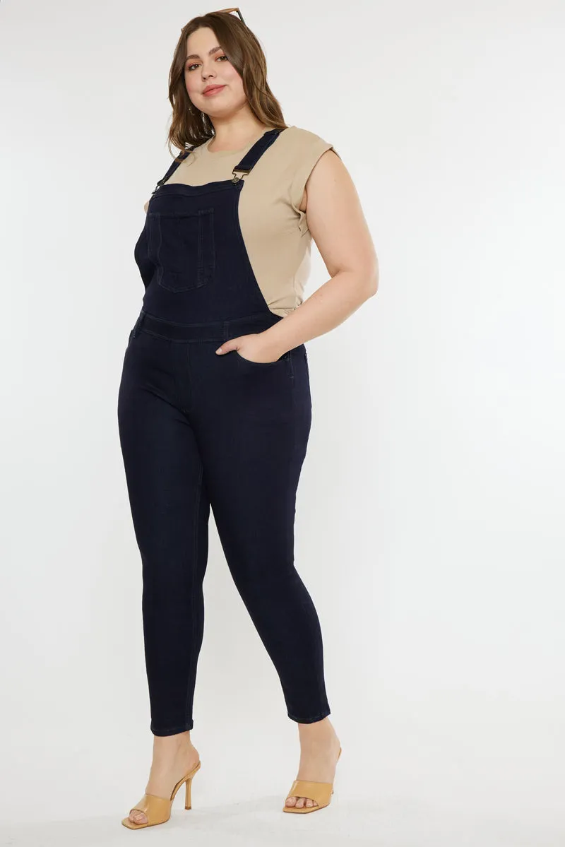 Angelica High Rise Overall Skinny (Plus Size) sold by Kan Can product image thumbnail 5