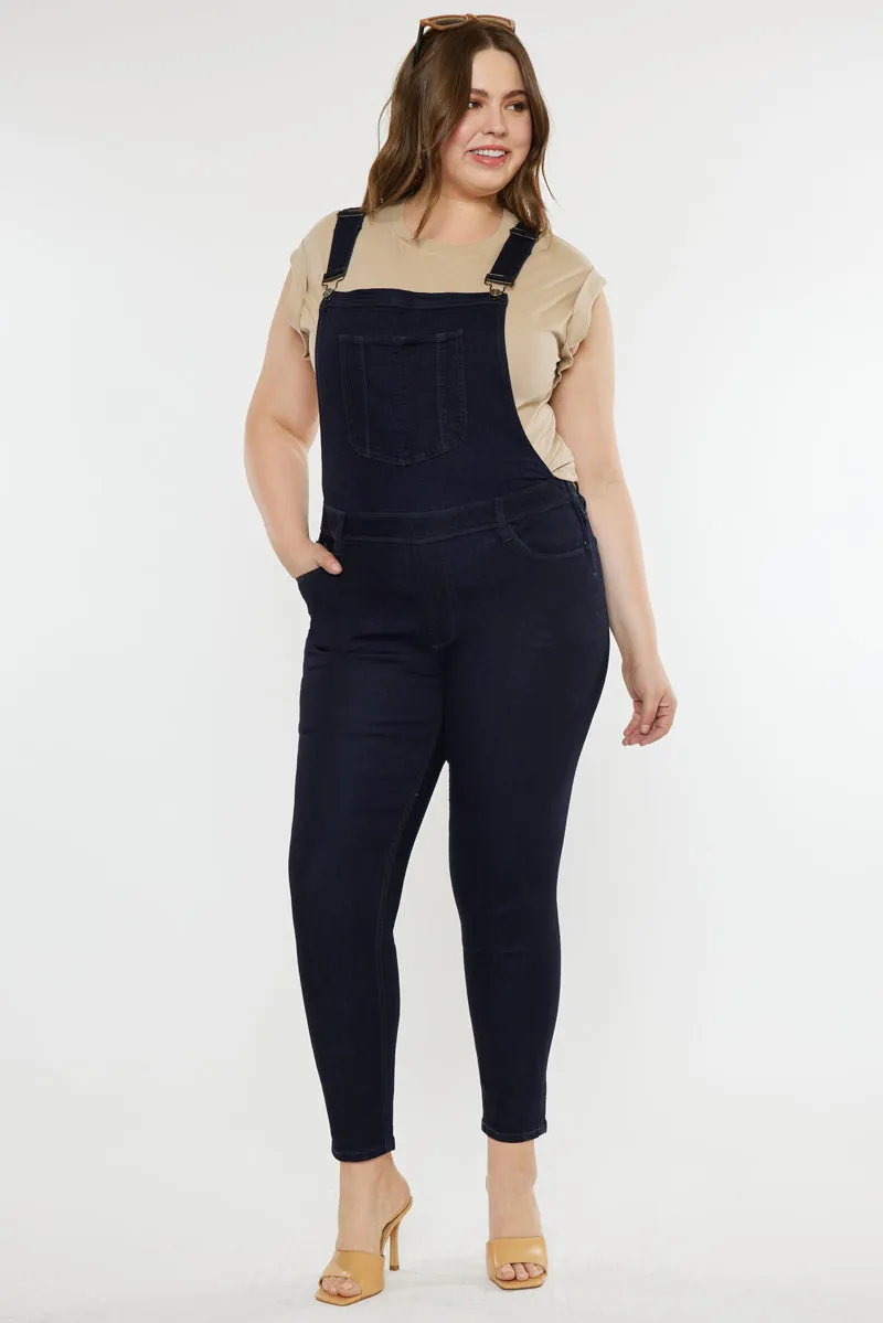 Angelica High Rise Overall Skinny (Plus Size) sold by Kan Can product image thumbnail 3